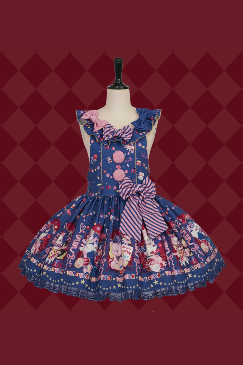 Circus Suspender Lolita Dress + Skirt