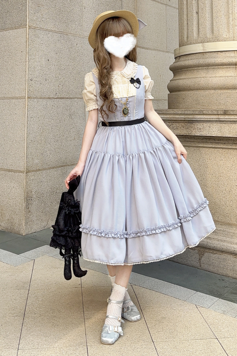 Sketch Wild Rose Lolita Jumper Skirt