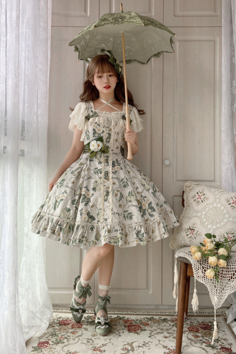 Camellia Moon River Jumper Skirt