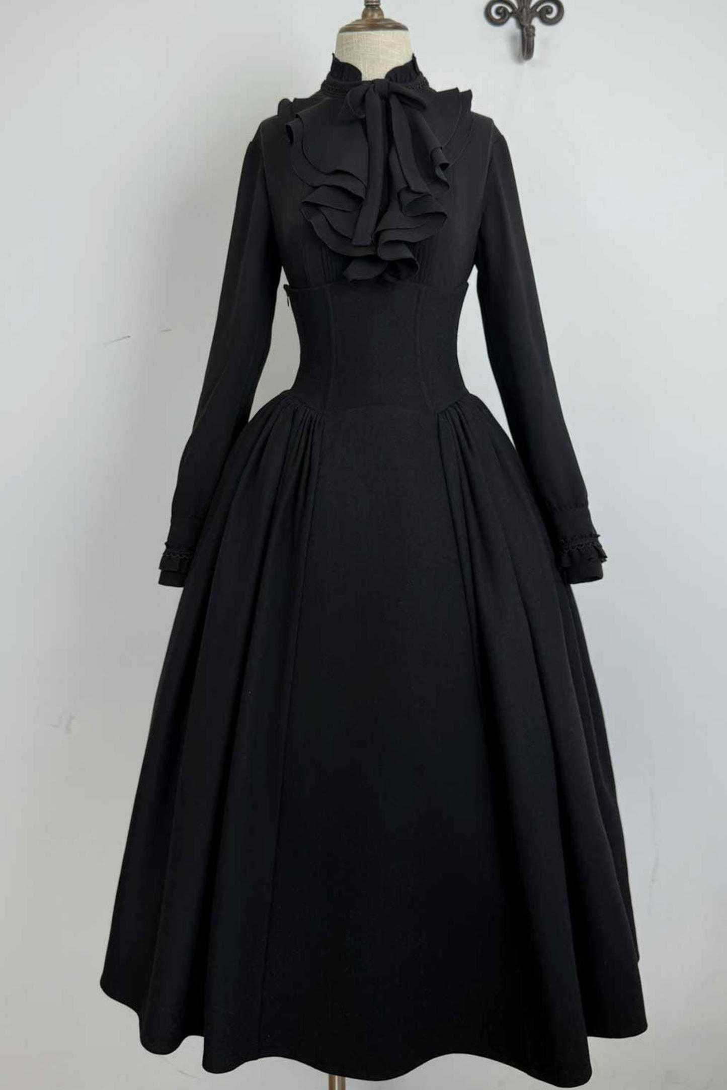 British Detective Lolita Coat + Cape + Skirt + Shirt + Bag + Brooch + Hat + Beret + Necklace
