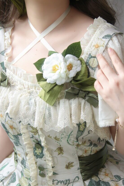 Camellia Moon River Jumper Skirt