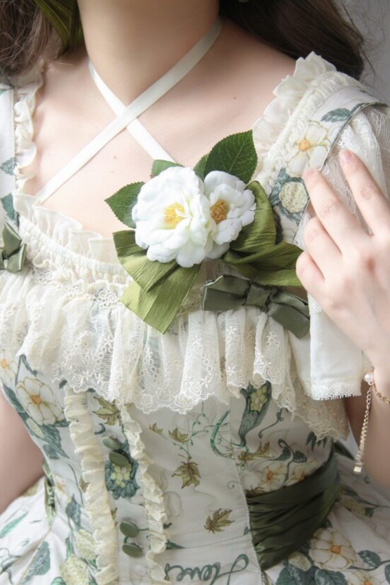 Camellia Moon River Jumper Skirt