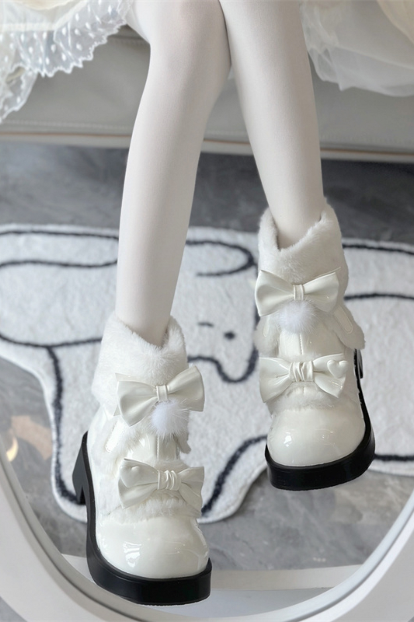 Dark Snow Lolita Boots