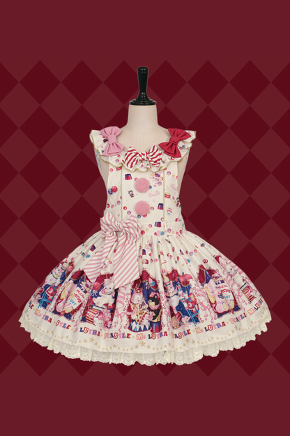 Circus Suspender Lolita Dress + Skirt