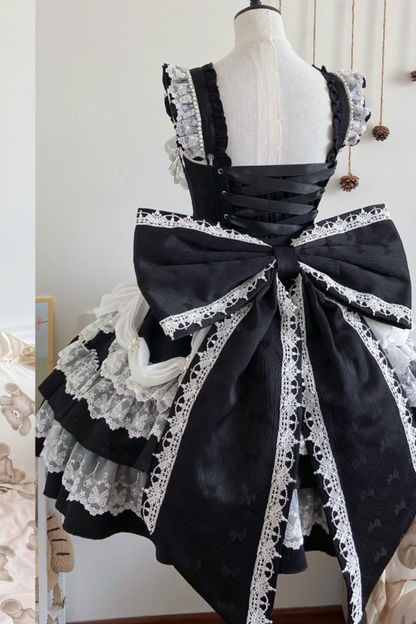 Sweet Ruffle Tiered Lolita Dress