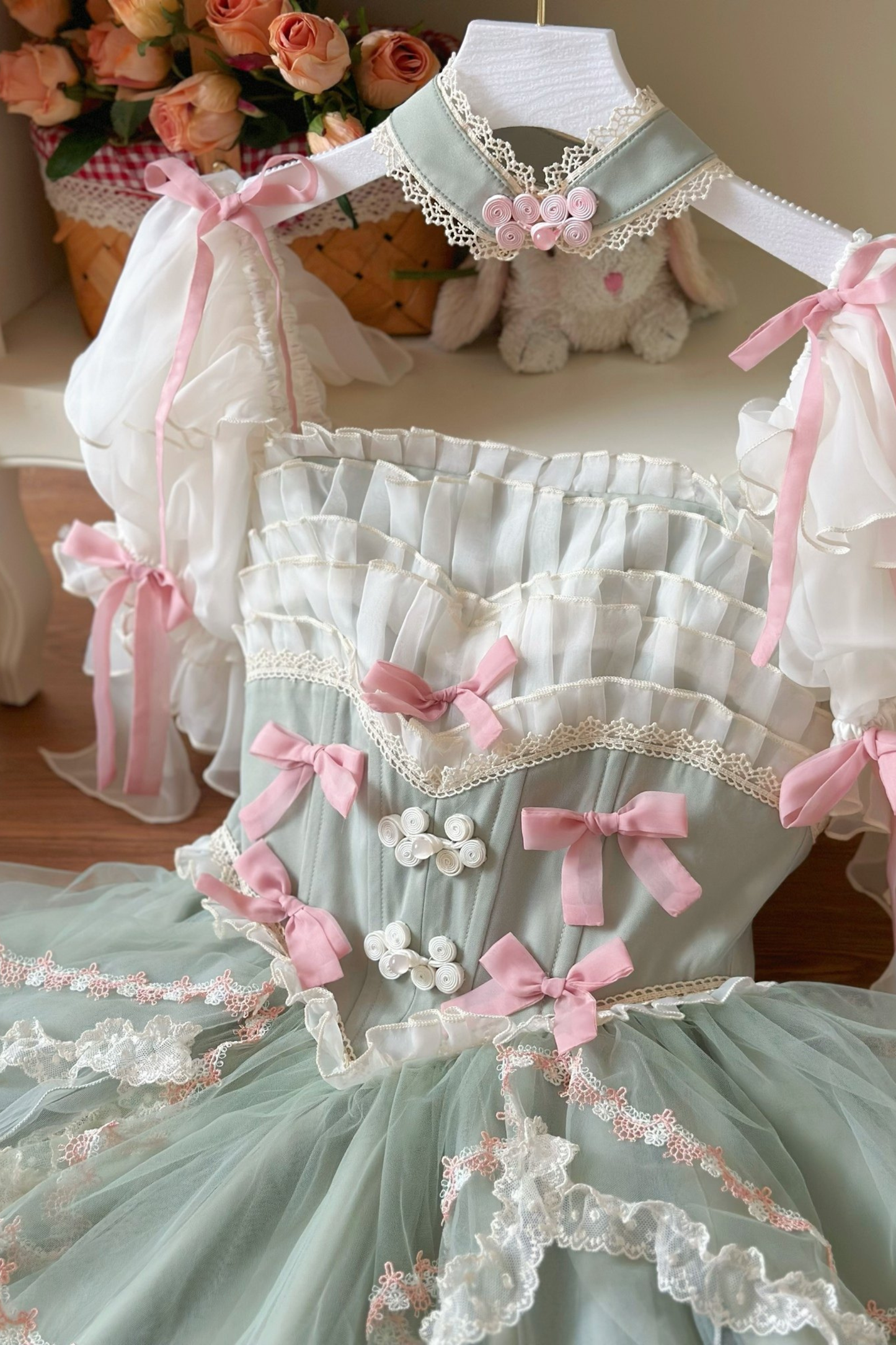 Sweet Princess Dress + Train + Veil + Accessories