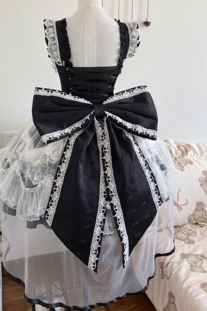 Sweet Ruffle Tiered Lolita Dress