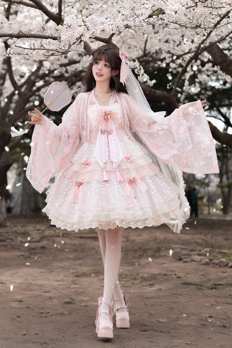 Sakura Sweet Chinese-style Lolita Dress