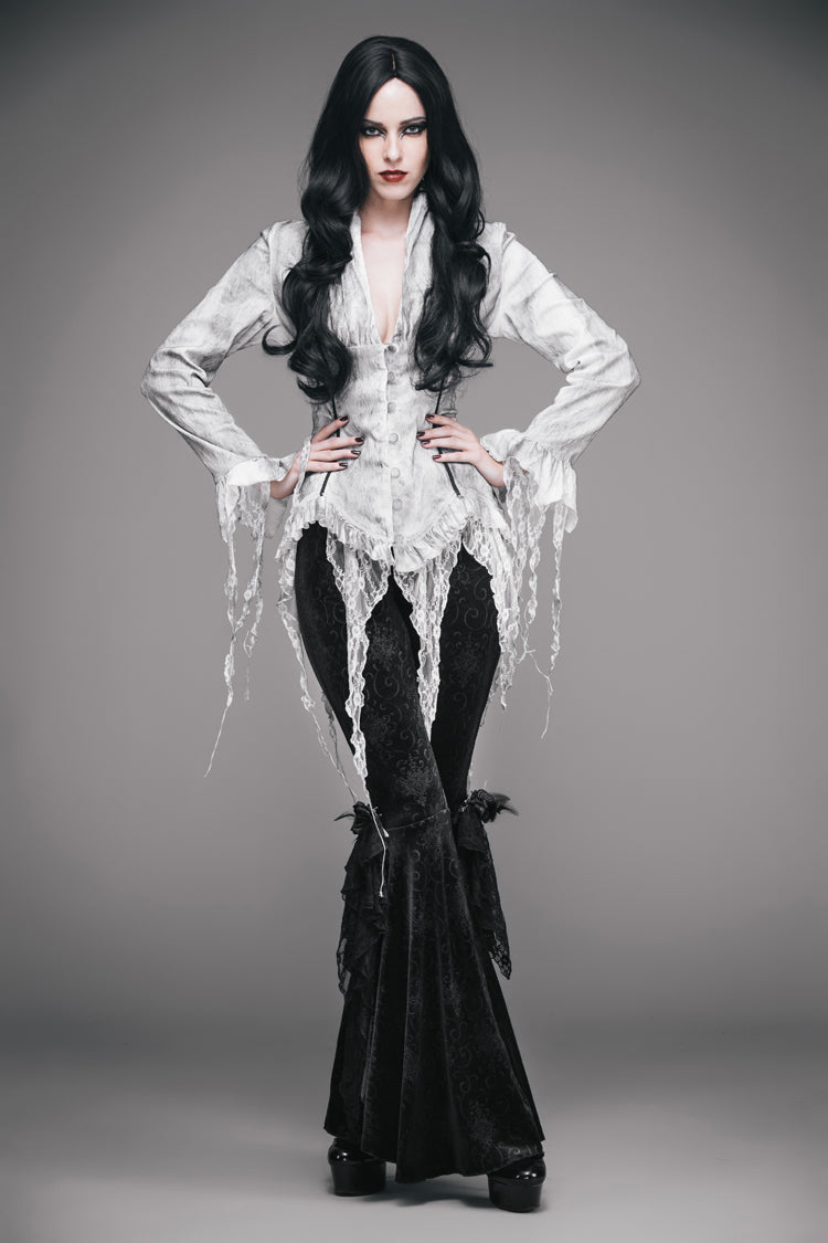 Subtly Elegant Blouse with a Refined Vintage Look