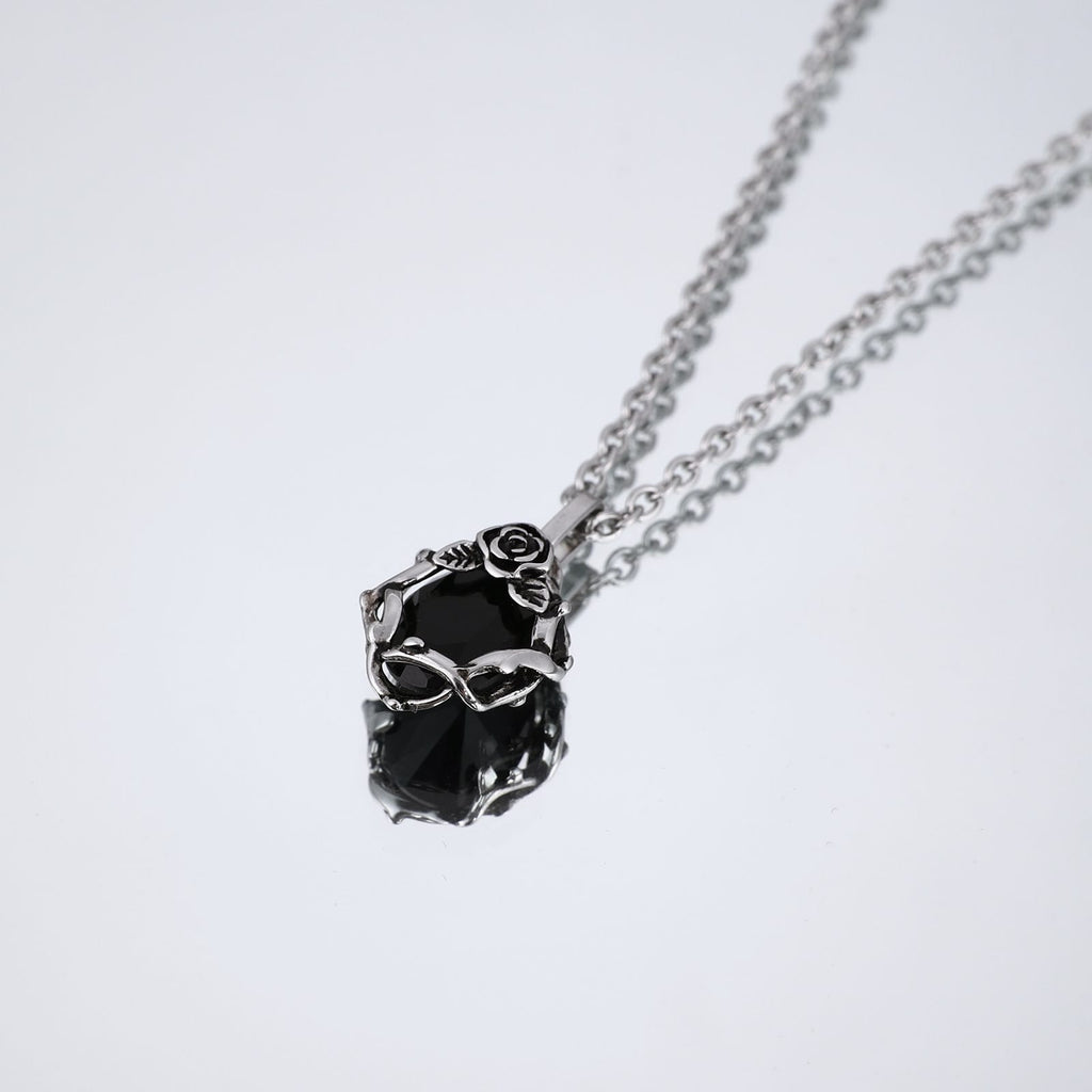 Twilight Rose Necklace