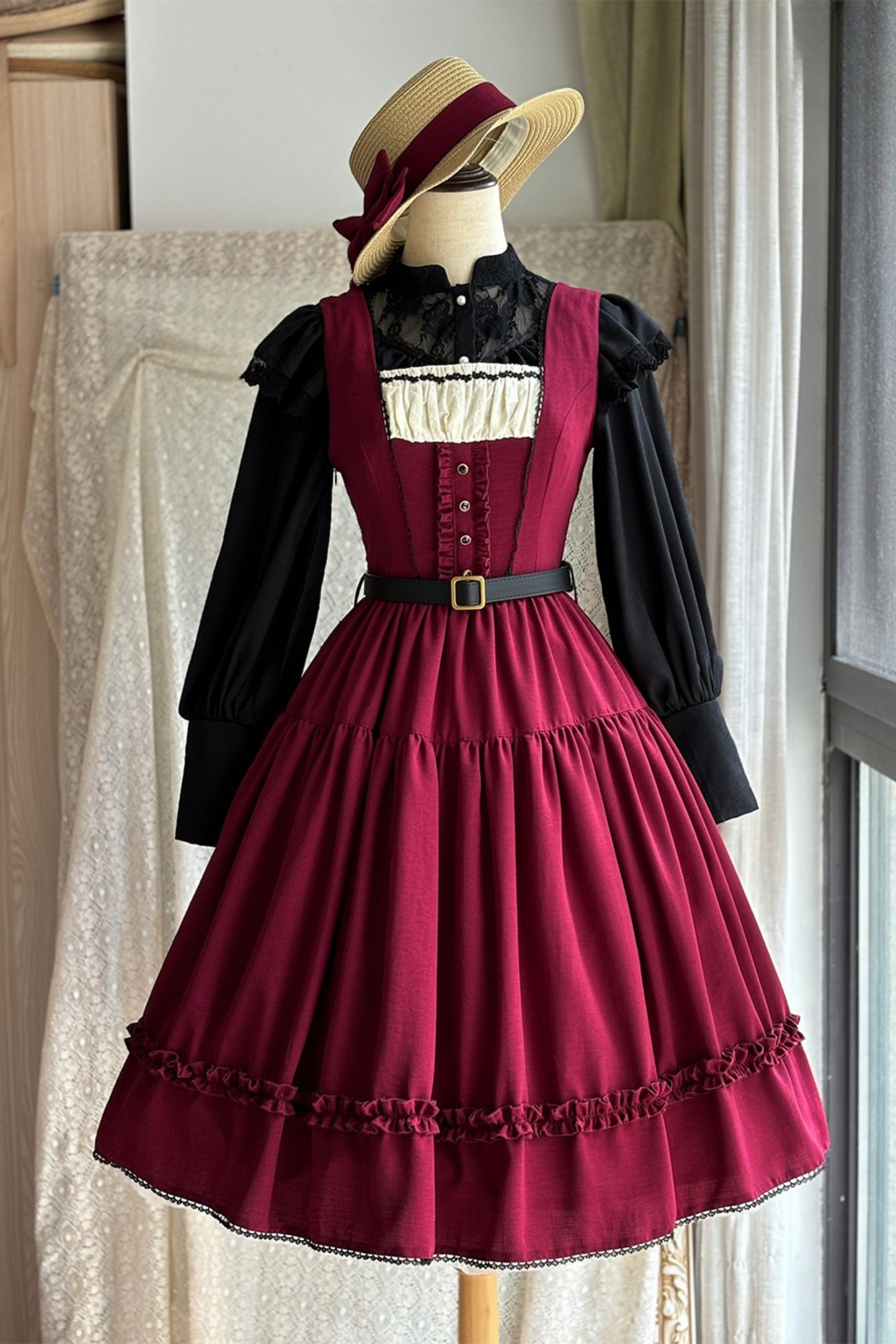 Sketch Wild Rose Lolita Jumper Skirt