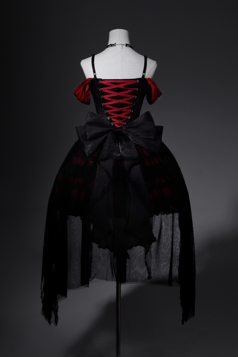 Dragonborn Gothic Dress + Necklace