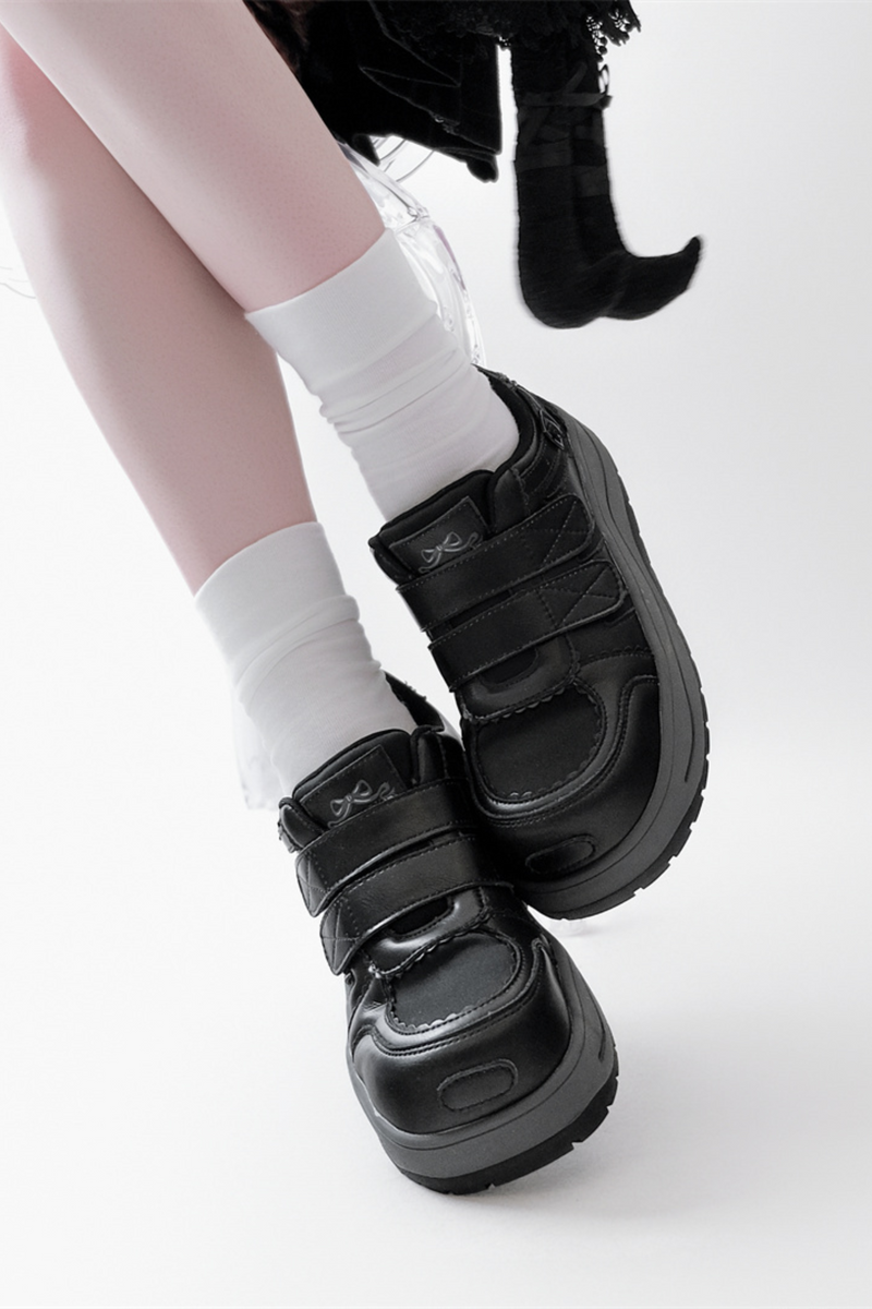 Sweet Girly Platform Sneakers