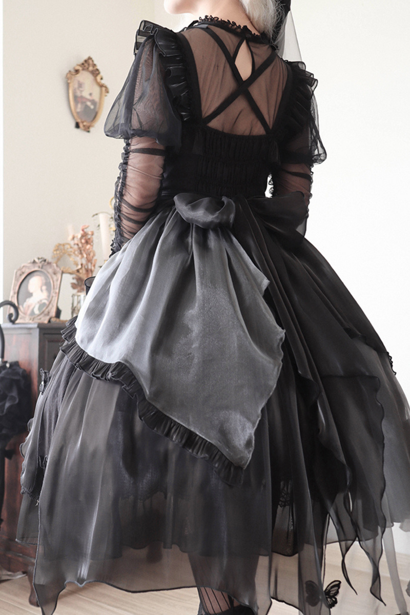 Flying Sleeves Big Lolita Dress