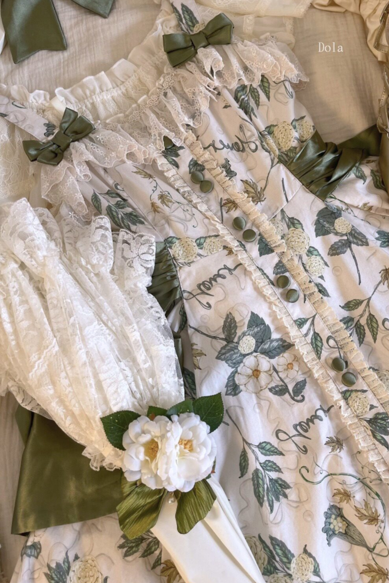 Camellia Moon River Jumper Skirt