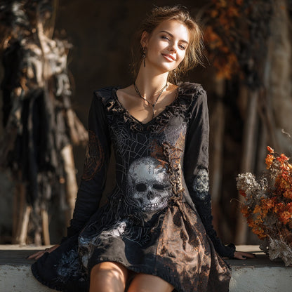 Subtly Elegant Dress with a Refined Vintage Look