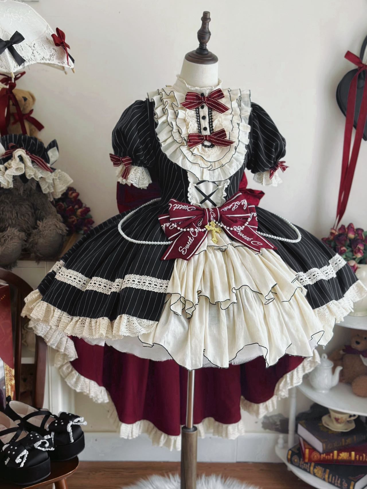 Black Cat Long Tail Dress + Special Version Dress