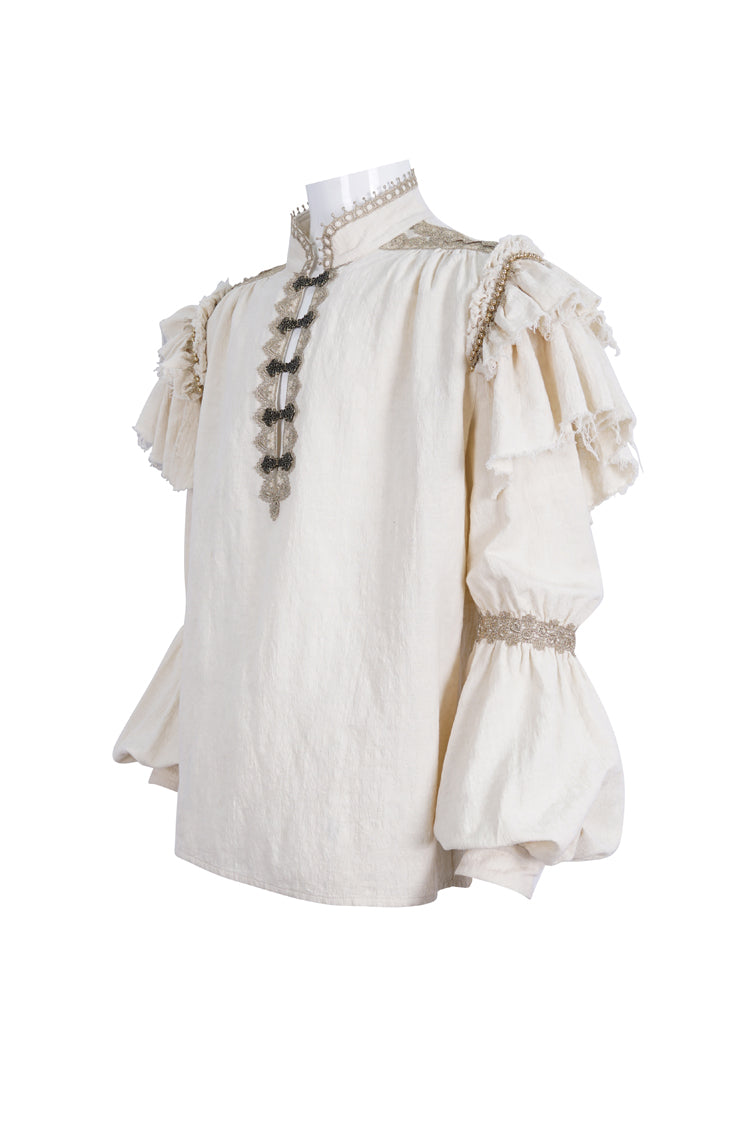 Casually Elegant Blouse with a Refined Edge