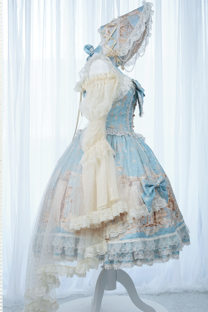 Unicorn Classical Princess Jumperskirt + Top + Bonnet + Catsuit