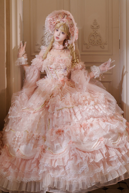 Sweet Tea Party Long Lolita Dress