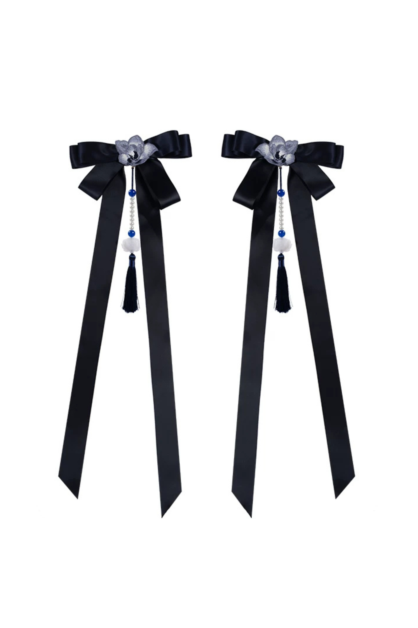 Chinese-style Design Flutter Sleeve Lolita Dress + Ribbon