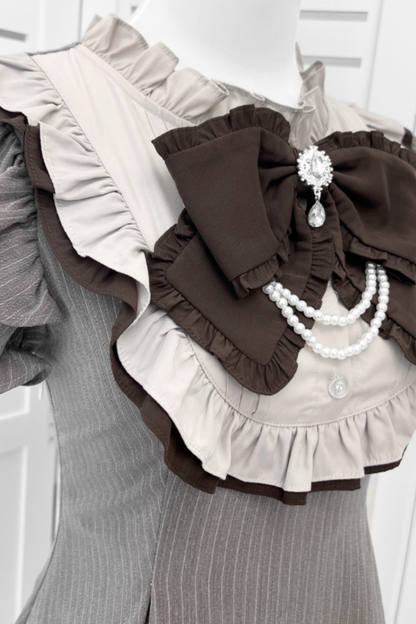 Ribbon Jirai Dark Subculture Dress