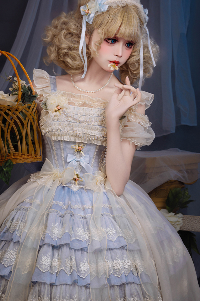 [pre-order] Ballet Style Lolita Jumper Skirt