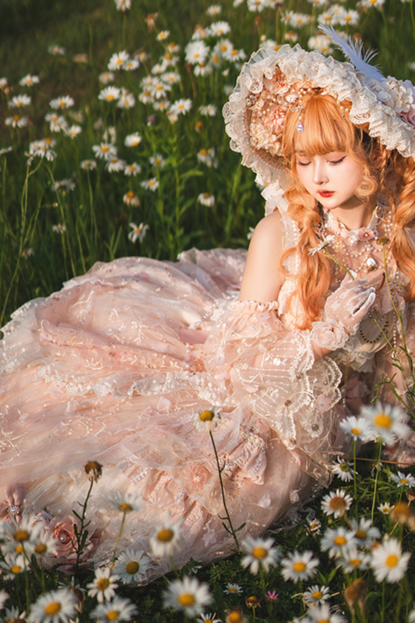 Sweet Wedding Original Girl Chiffon Dress