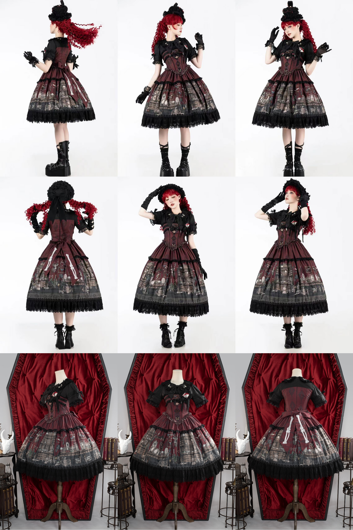 Spell Collection Room Stitch Fake Two Piece Dress