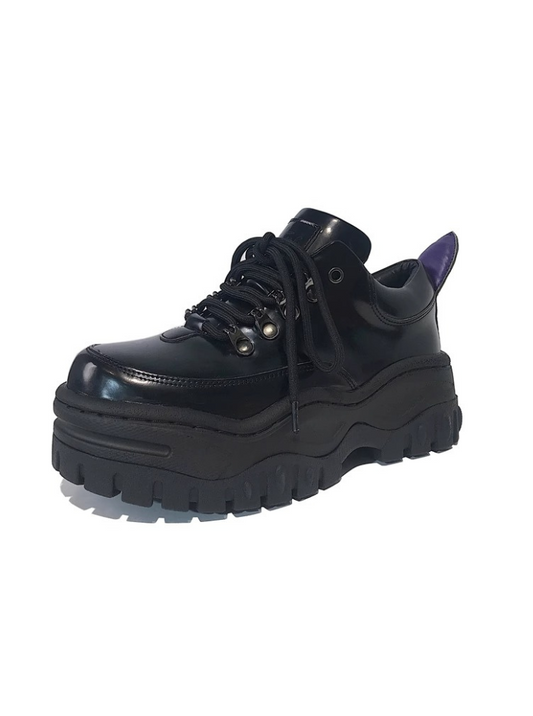 Lace-up Dark Night Power Sole Sneaker