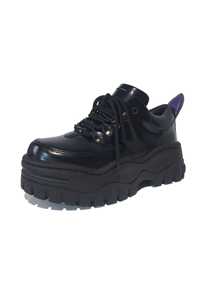 Lace-up Dark Night Power Sole Sneaker