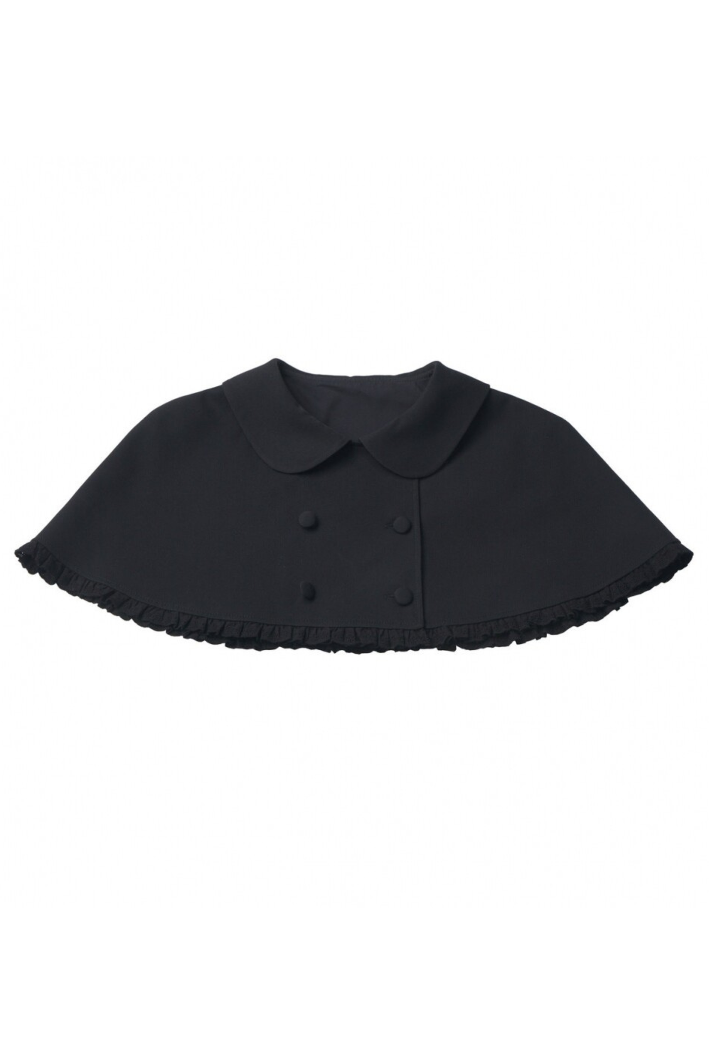 Ruffled Dress + Short Cape + Shirt + Skirt