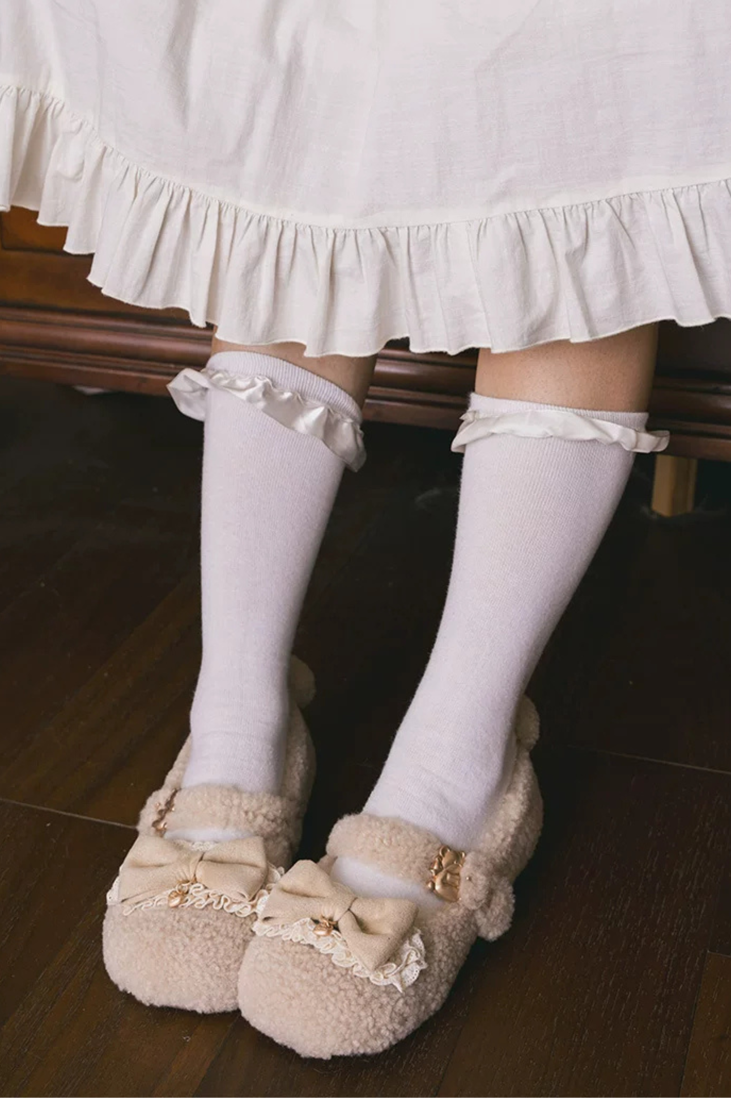 Luxurious Snow Lolita Shoes
