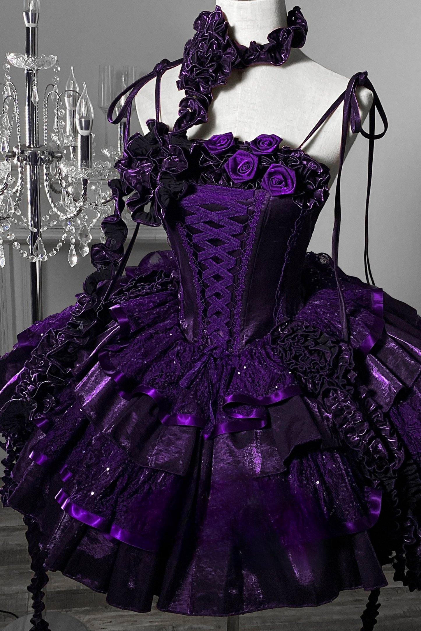 [pre-order] Dark Knight Mid-lolita Dress