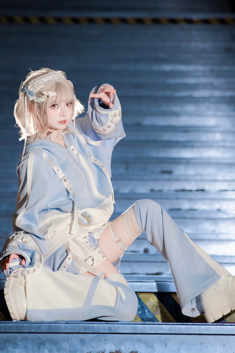 [angel Style] Cyber Technology Jacket + Shorts + Leg Covers
