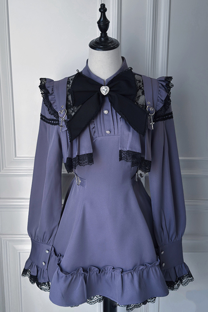 Jirai Ribbon Flare Top + Shorts