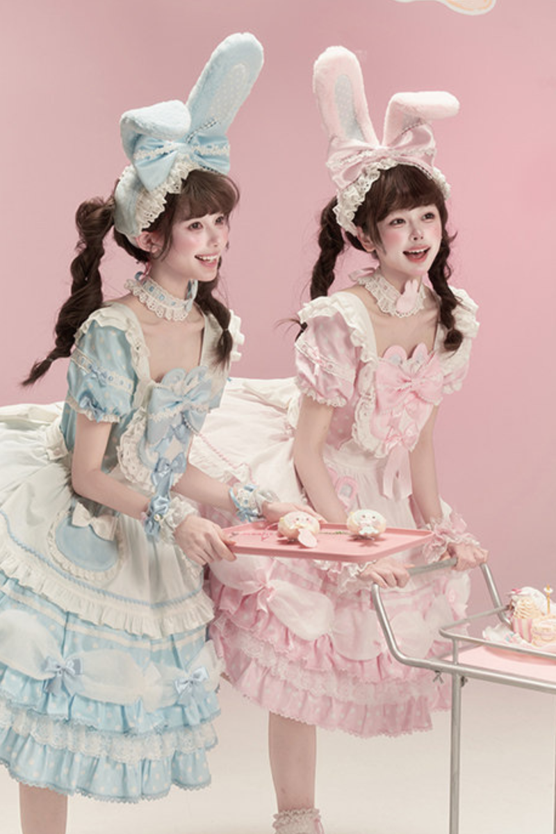 Sweet Lolita Cake Maid Dress