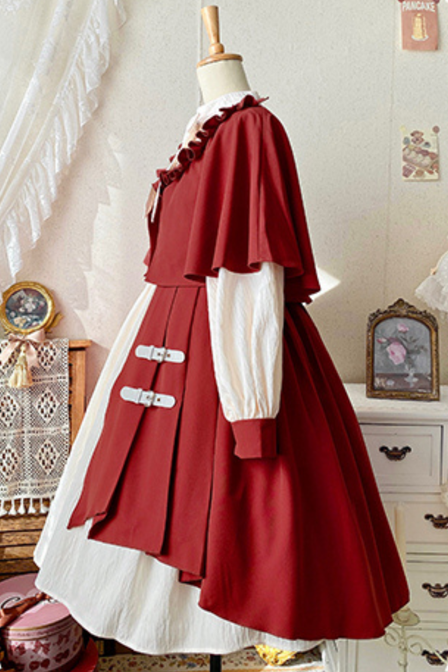 Fairy Tale Cape Lolita Daily Dress