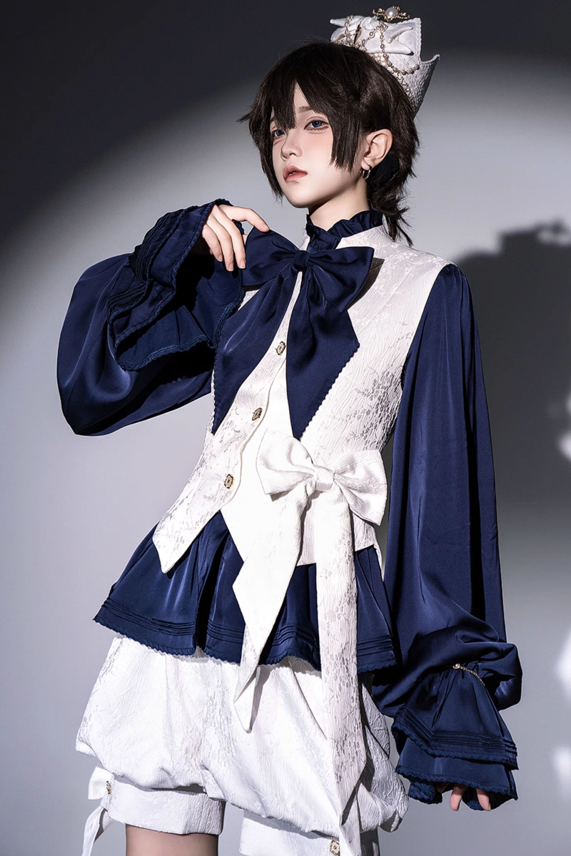 White Moonlight Gothic Crown Accessory