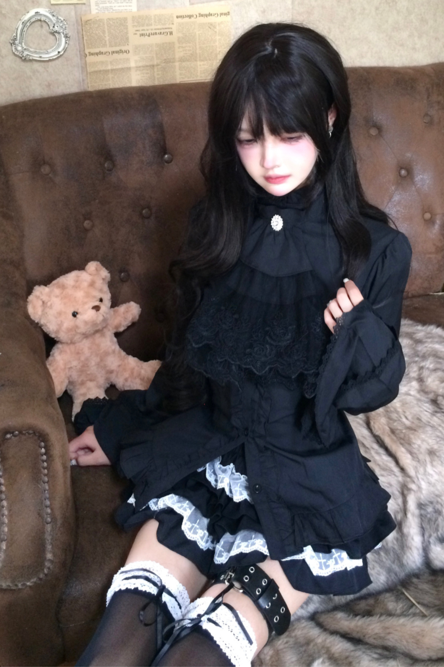 Gothic Shirt + Skirt