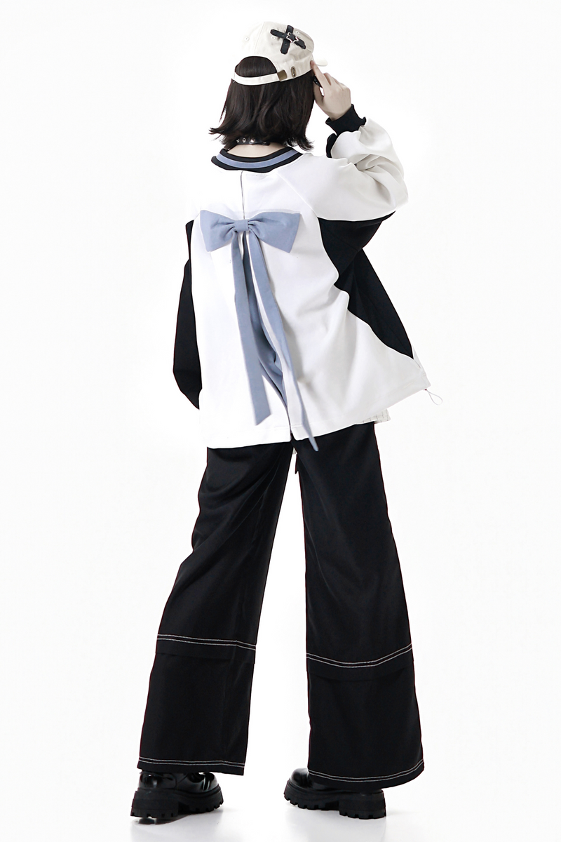 Mode Sweatshirt + Waist Skirt + Pants + Shirt