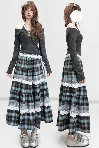 Y2k Off Shoulder Neck Design Top