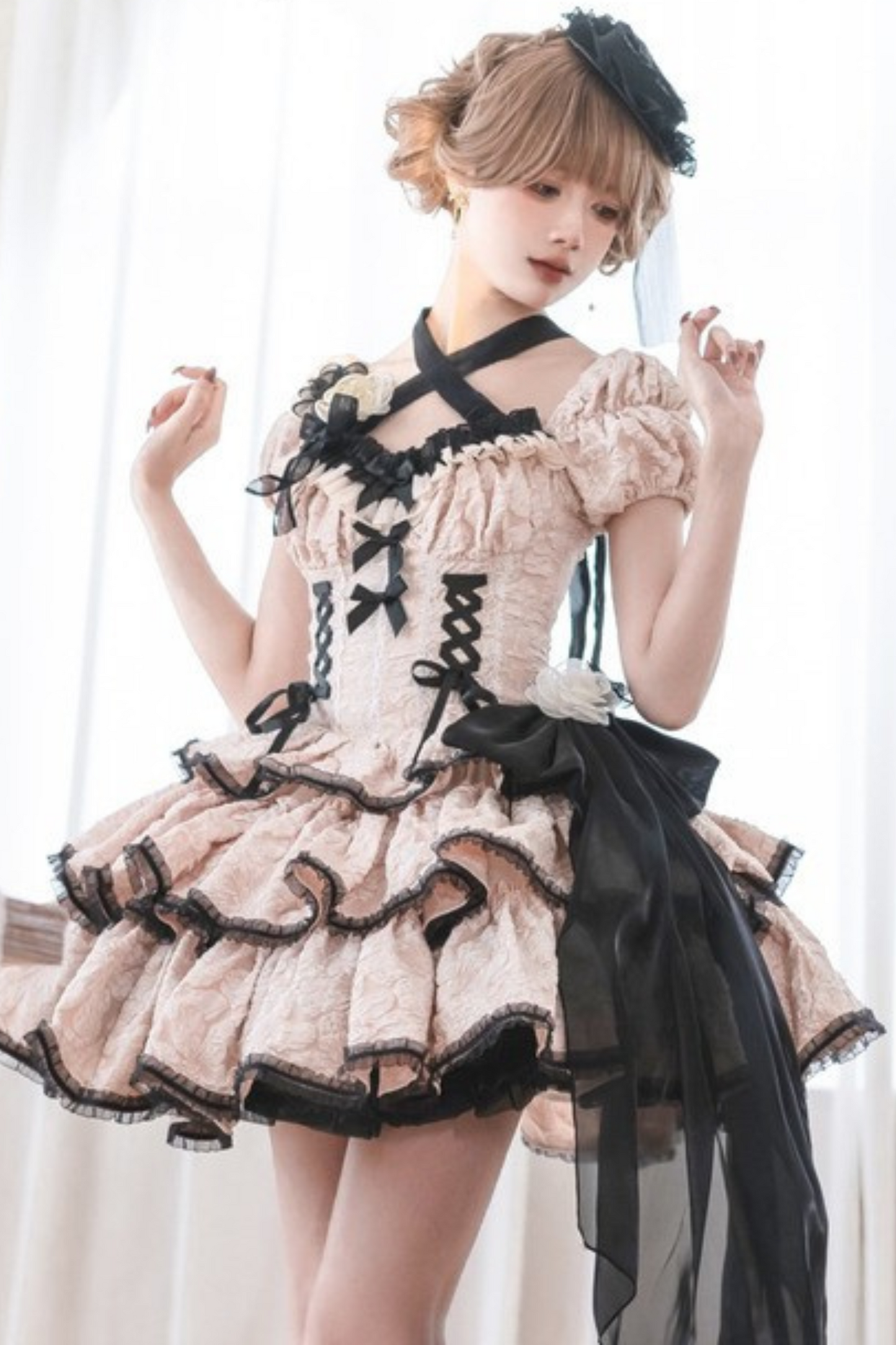 [pre-order] Generation Lace-up Dress