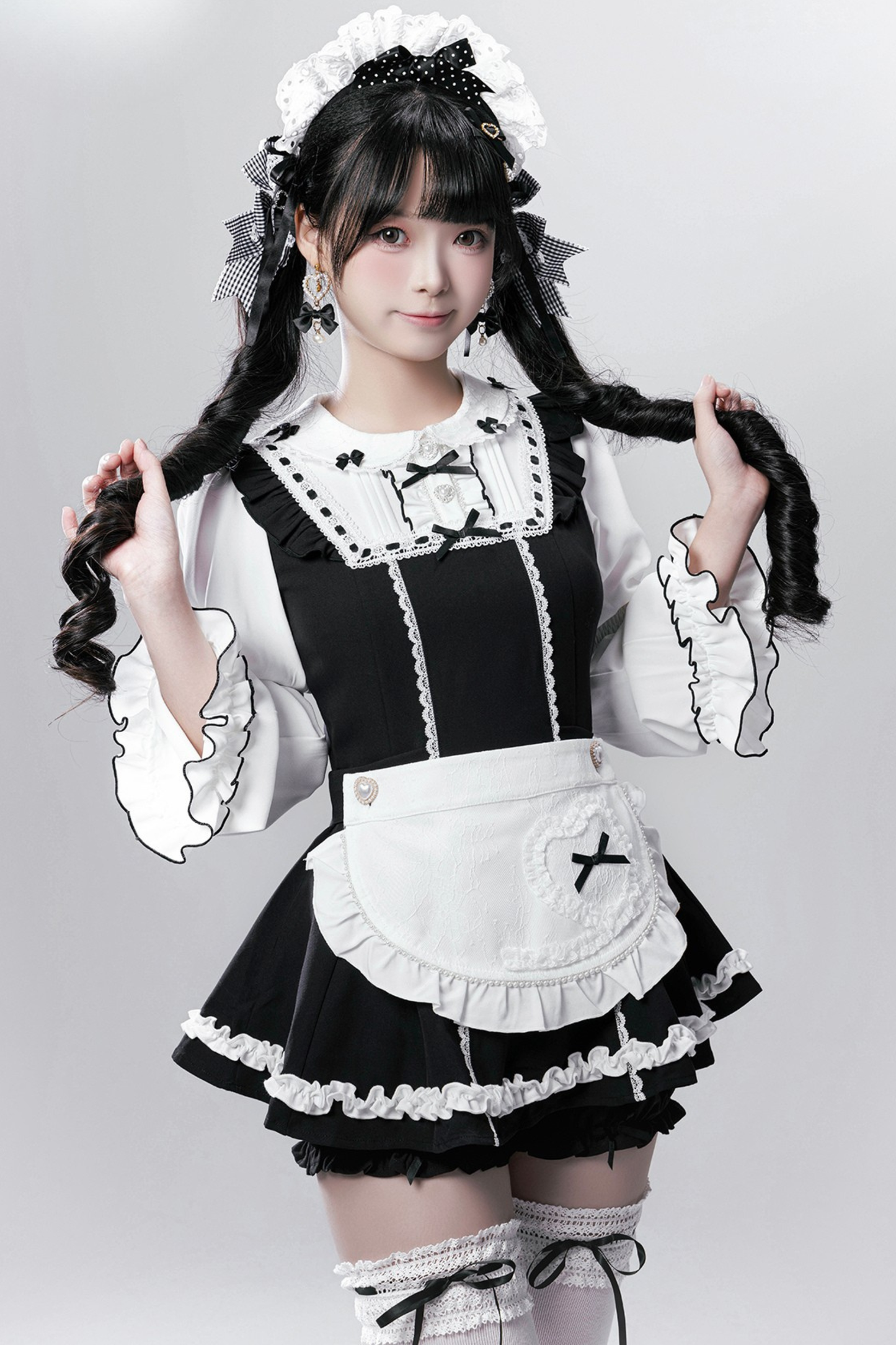 Sweet Maid Top + Shorts + Apron