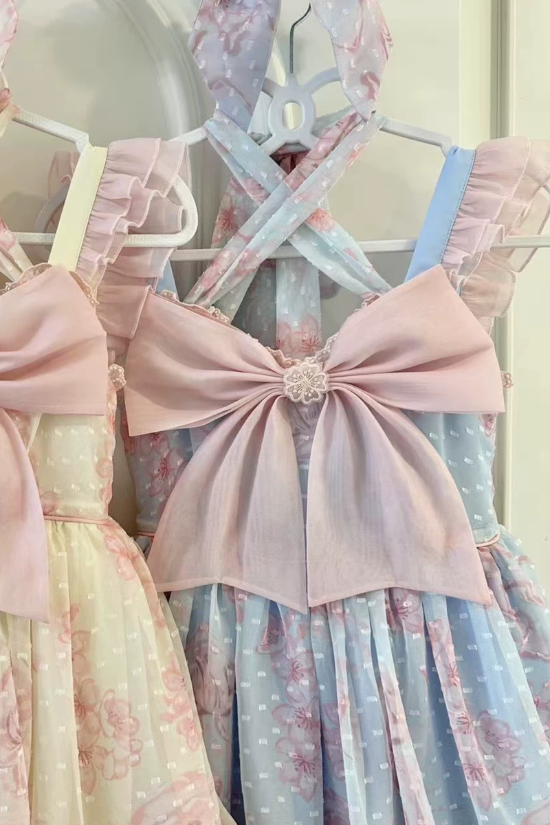 Sweet Jellyfish Sleeveless Lolita Dress