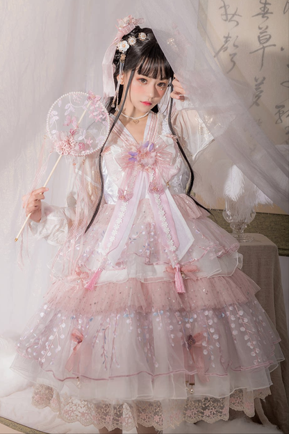 Sakura Sweet Chinese-style Lolita Dress