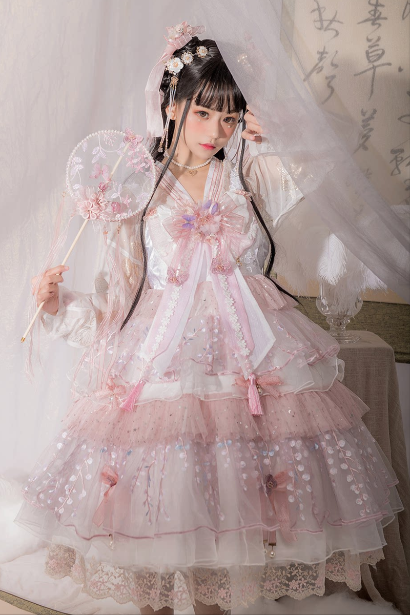 Sakura Sweet Chinese-style Lolita Dress