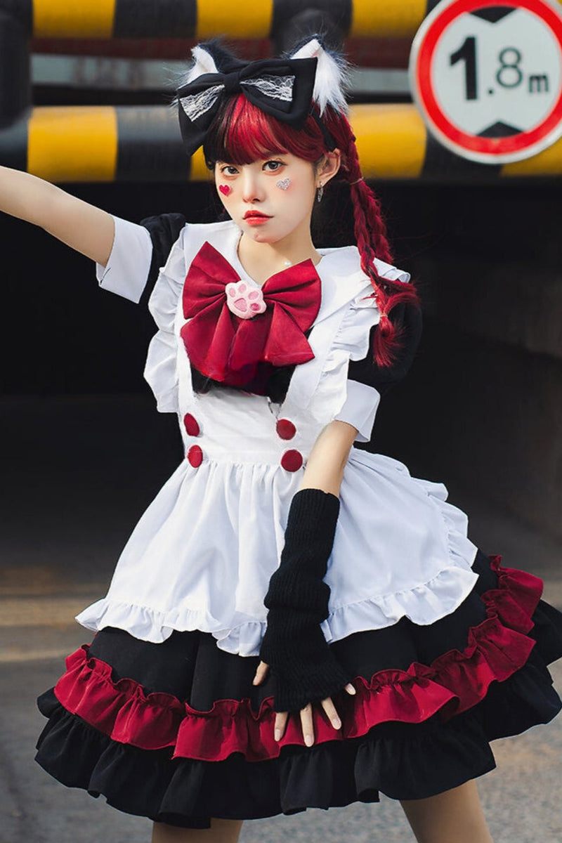 Halloween Lolita Witch Costume Set