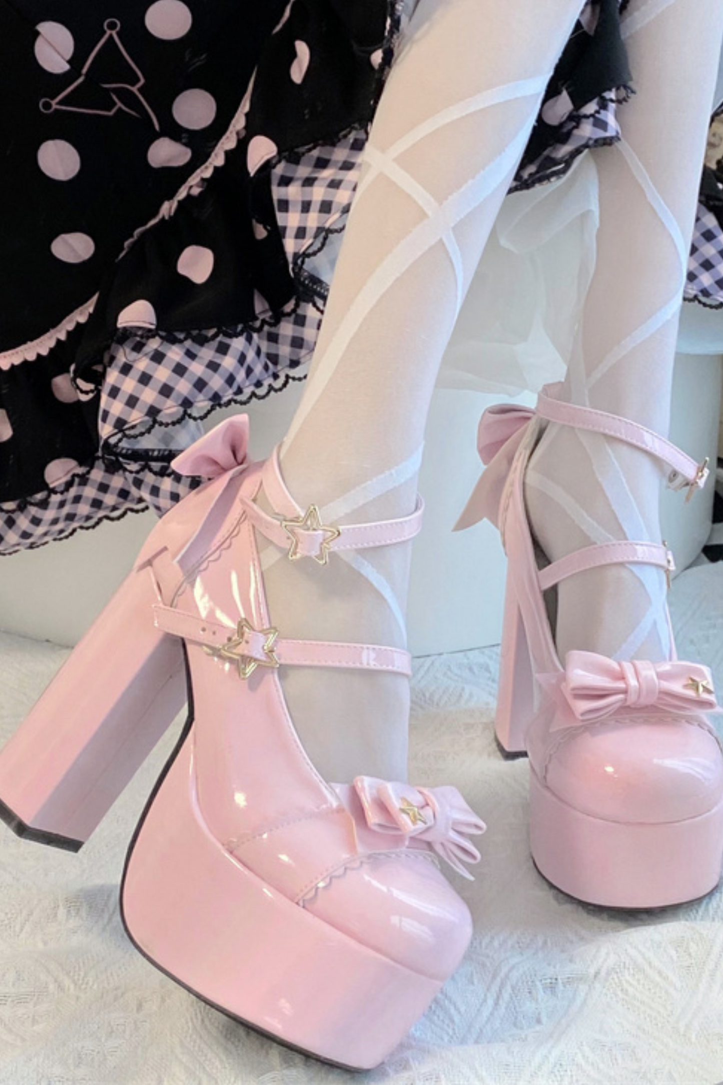 Cookie Star Ribbon Heels