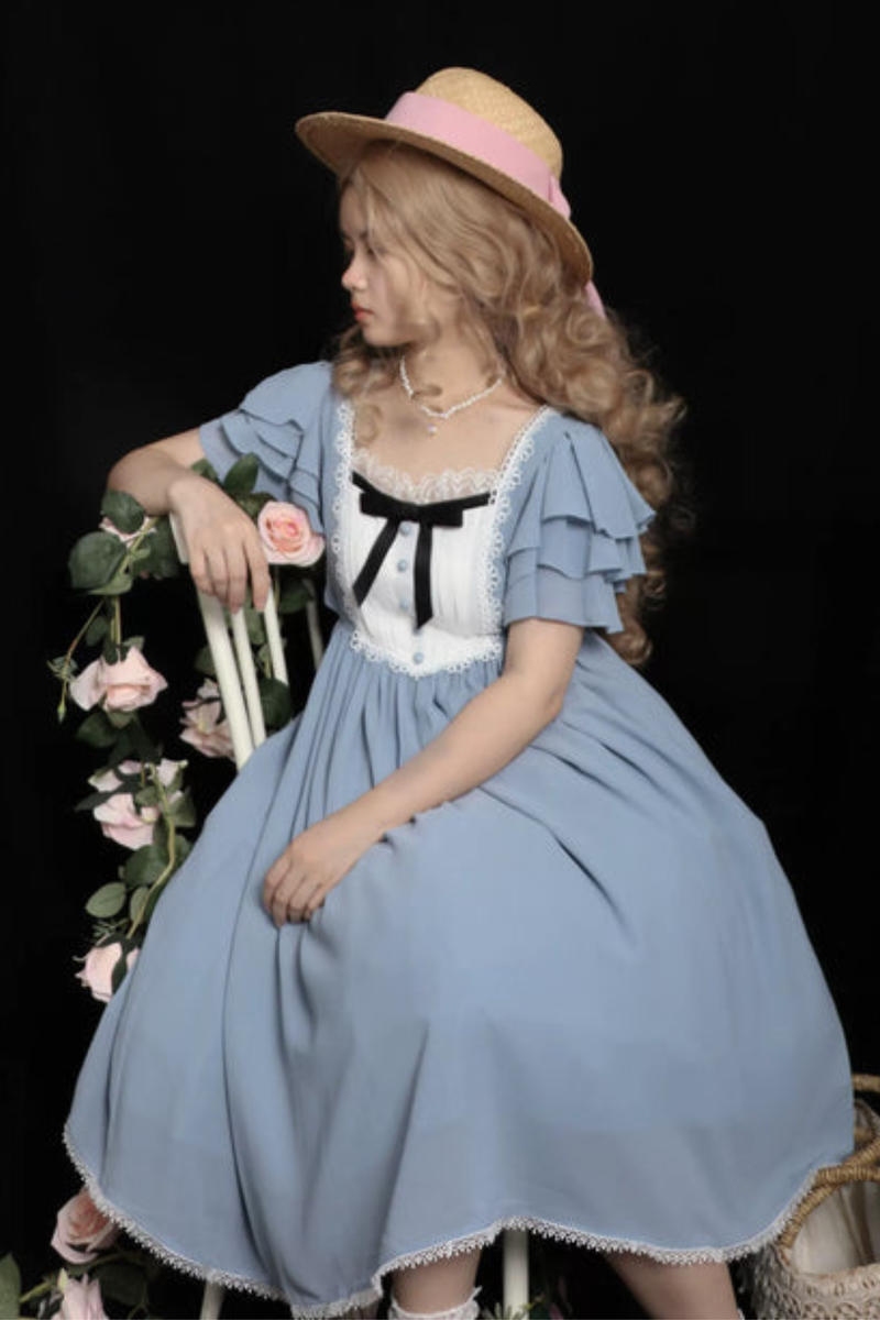 Retro Memory Flare Lolita Dress